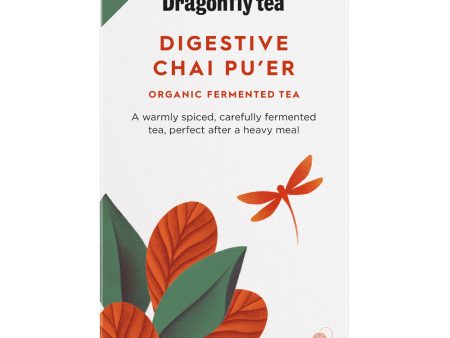 Dragonfly Tea Digestive Chai Pu er Organic Fermented Tea Discount