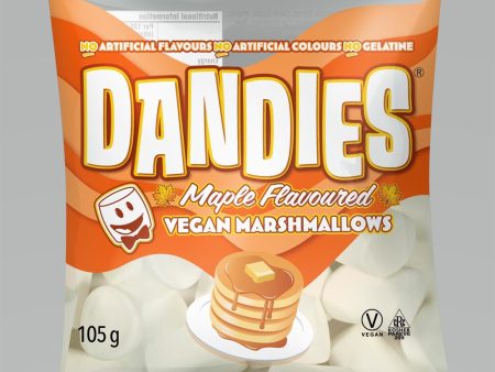 Dandies Vegan Maple Marshmallows 105g For Sale