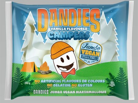 Dandies Vanilla Jumbo Campers 280g Cheap