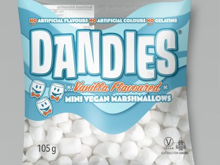 Dandies Mini Vanilla Marshmallows 105g Hot on Sale