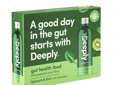 Deeply Prebiotic - Spinach & Kiwi Multipack 4x455ml Cheap