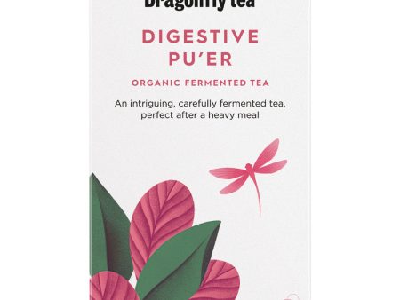 Dragonfly Tea Dragonfly Digestive Pu er Organic Fermented Tea 20 bag For Discount